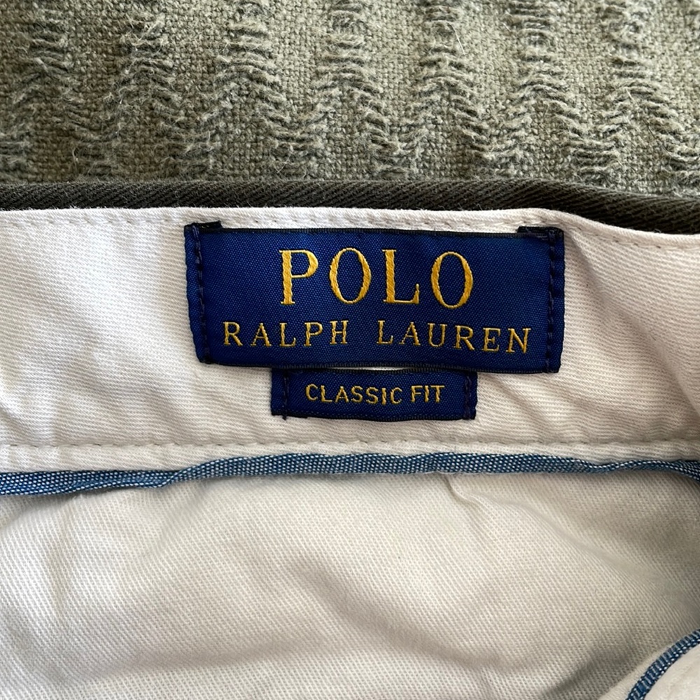 Polo Ralph Lauren Mens khaki chinos